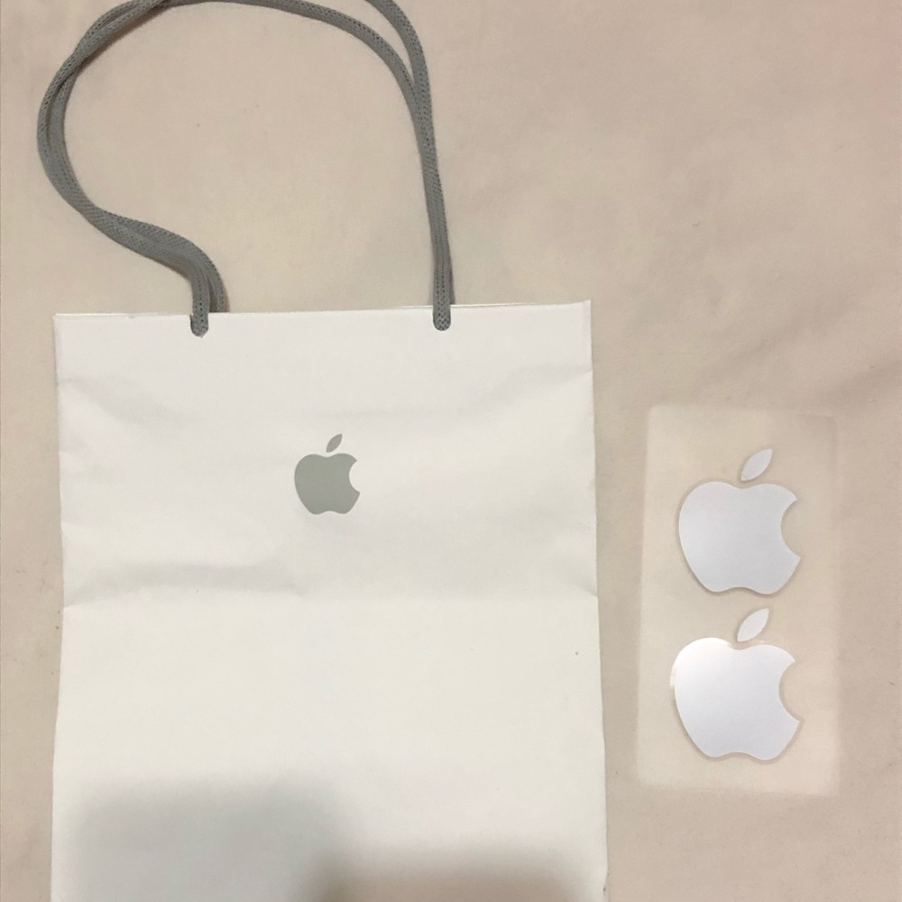 Apple Gift Bag & Stickers